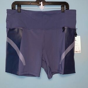Athleta Allyson Felix Legend Shortie Shorts Size 2X